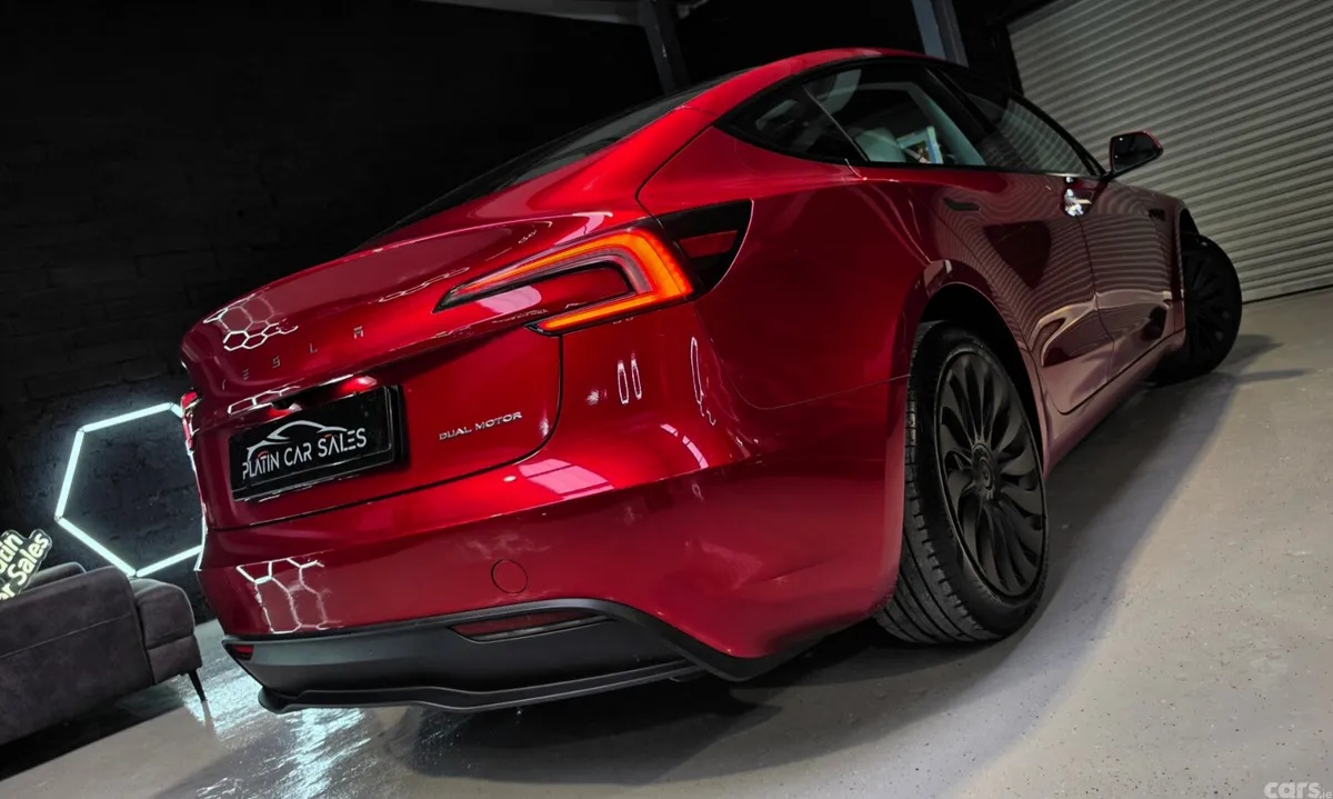 Tesla Model 3 Saloon, Electric, 2024, Red