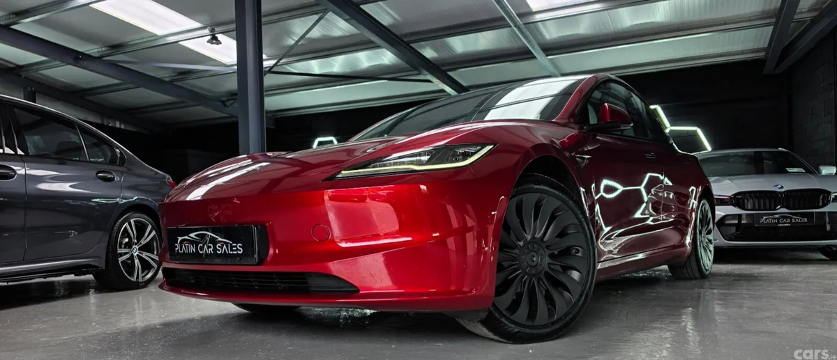 Tesla Model 3 Saloon, Electric, 2024, Red