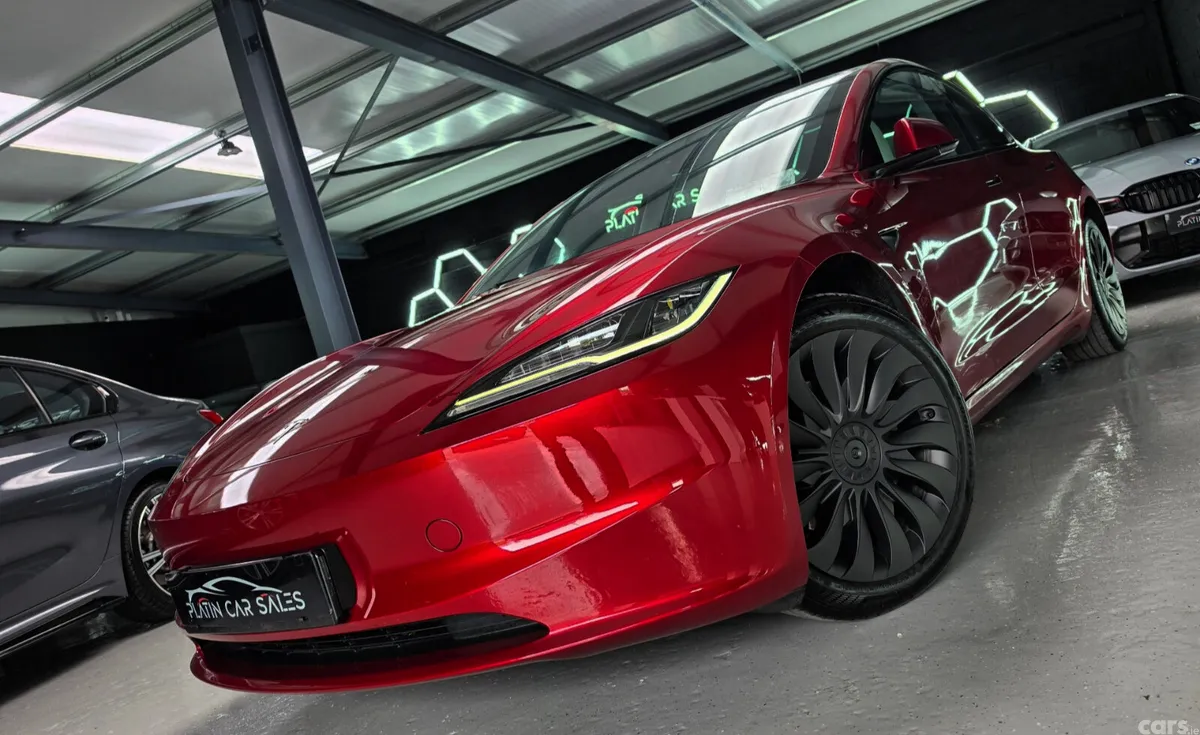 Tesla Model 3 Saloon, Electric, 2024, Red