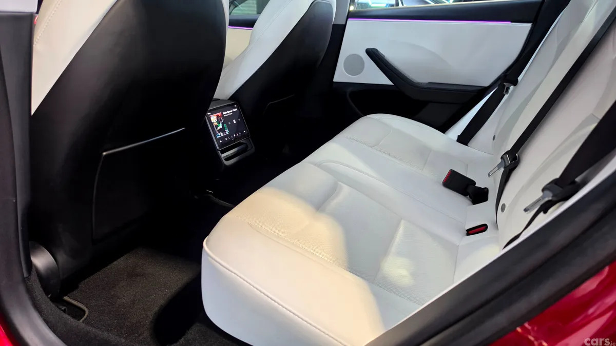 Tesla Model 3 Saloon, Electric, 2024, Red