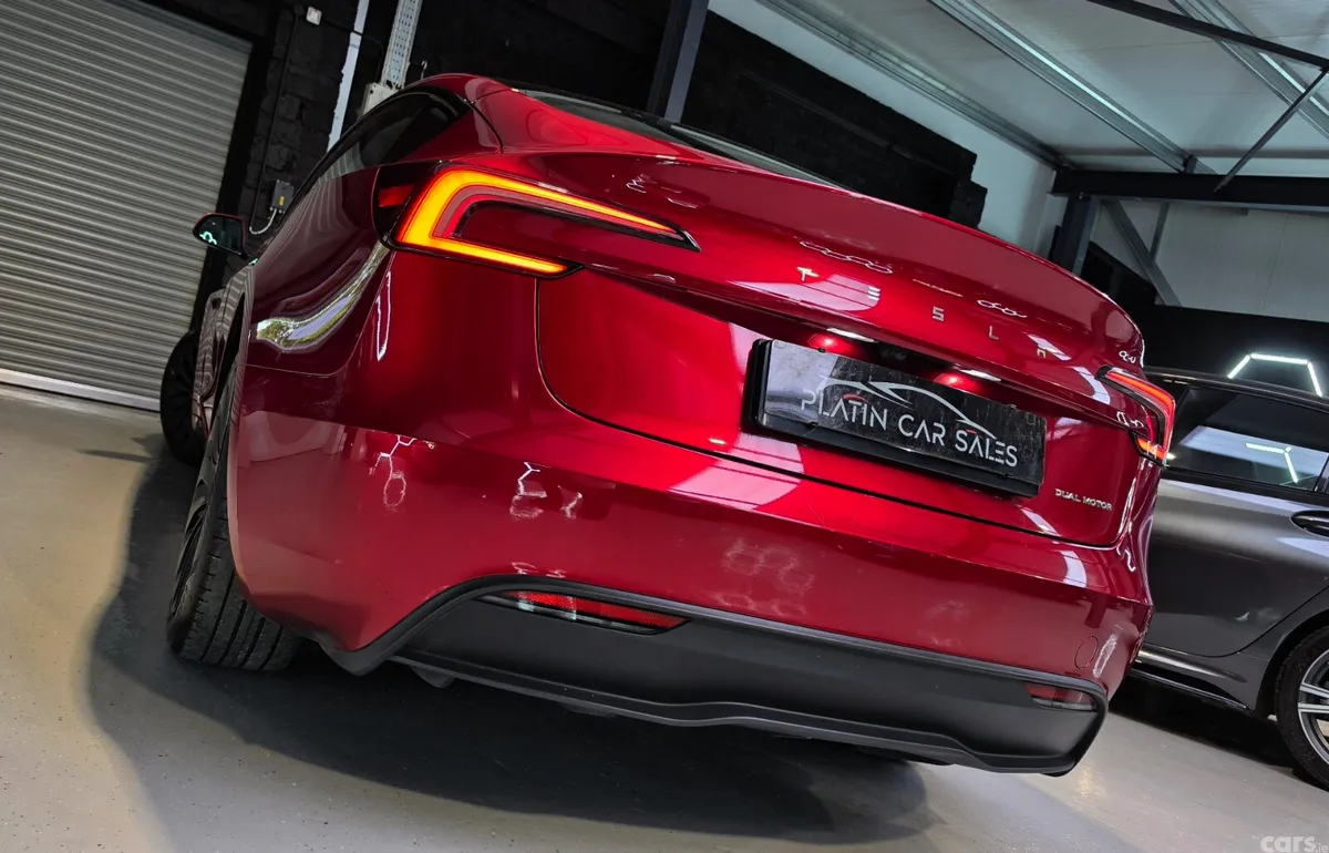 Tesla Model 3 Saloon, Electric, 2024, Red