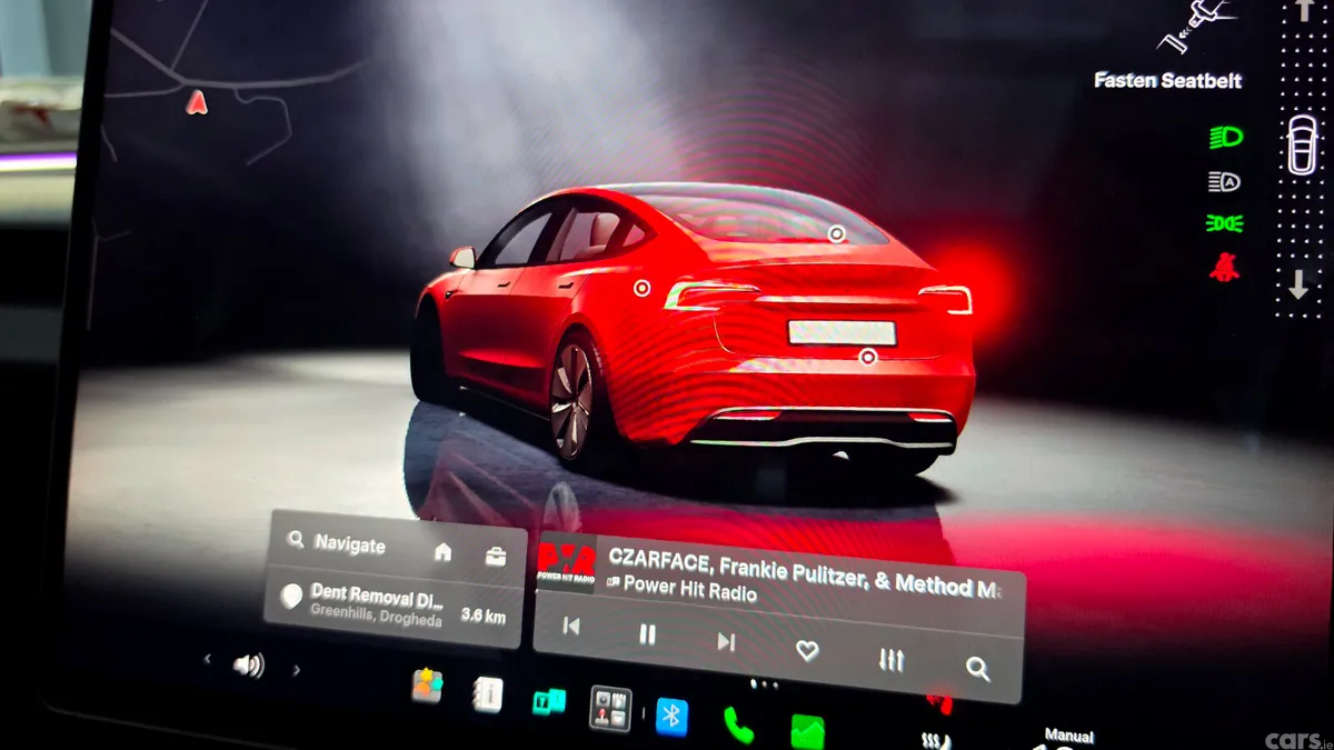 Tesla Model 3 Saloon, Electric, 2024, Red
