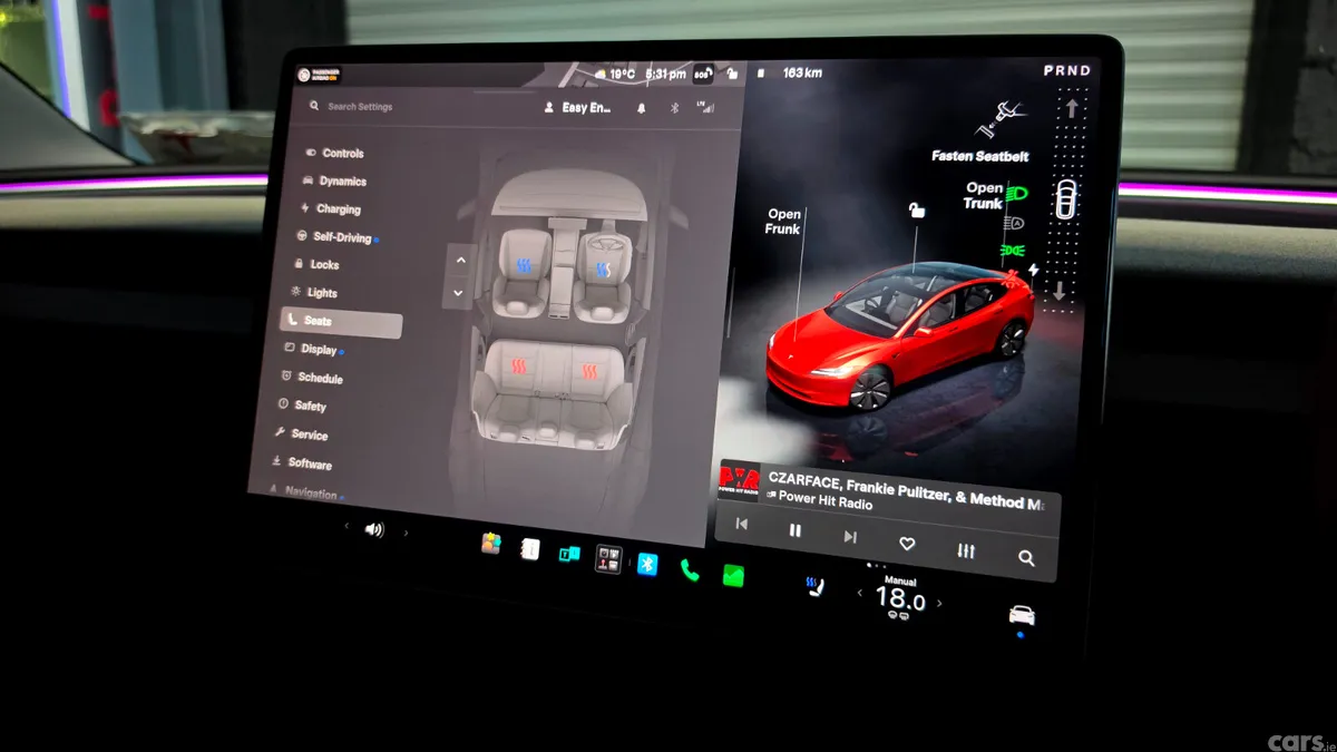 Tesla Model 3 Saloon, Electric, 2024, Red