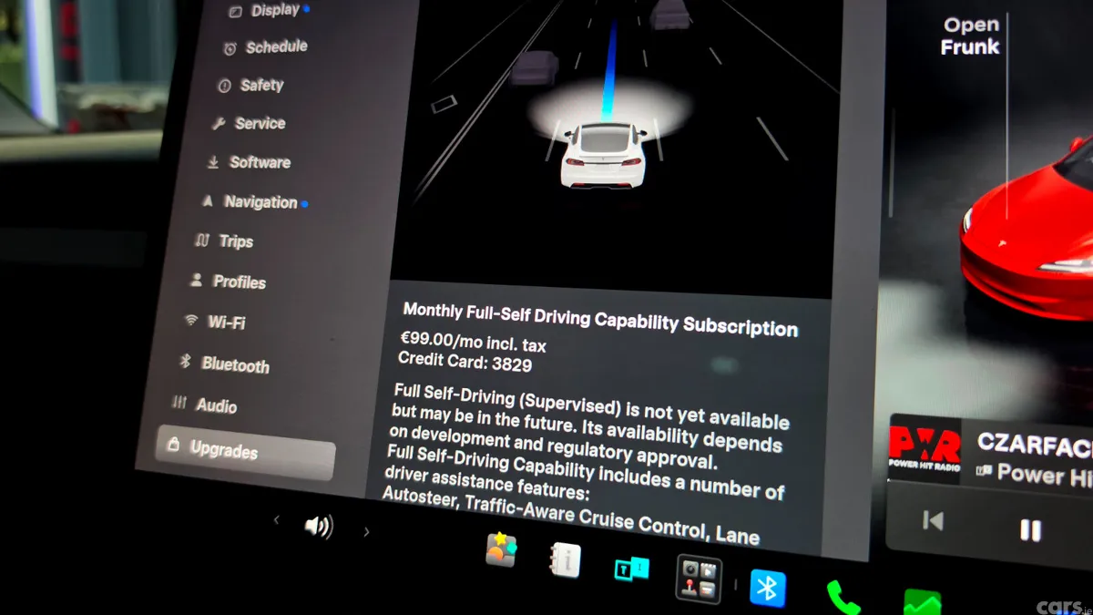 Tesla Model 3 Saloon, Electric, 2024, Red