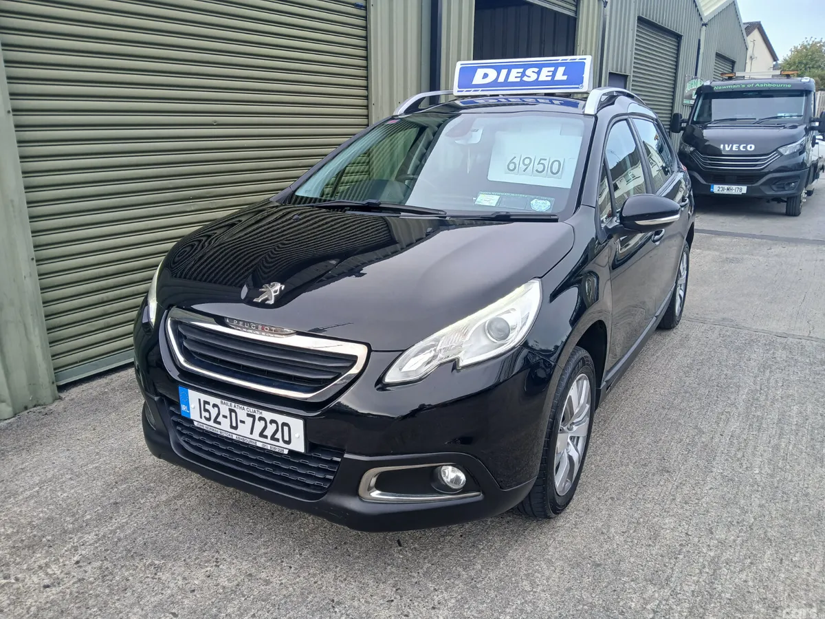 Peugeot 2008 SUV, Diesel, 2015, Black