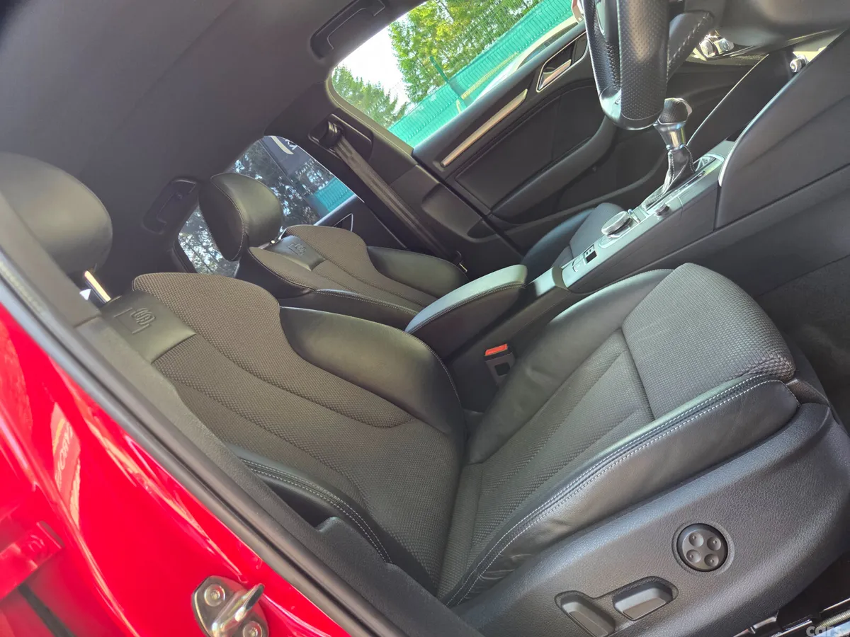 Audi A3 Saloon, Petrol, 2019, Red
