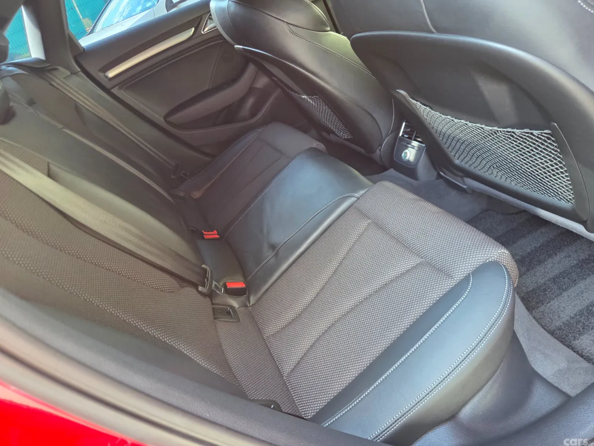 Audi A3 Saloon, Petrol, 2019, Red