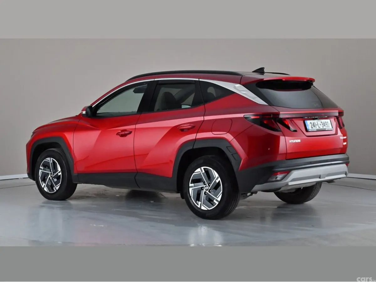 Hyundai Tucson SUV, Petrol Hybrid, 2024, Red