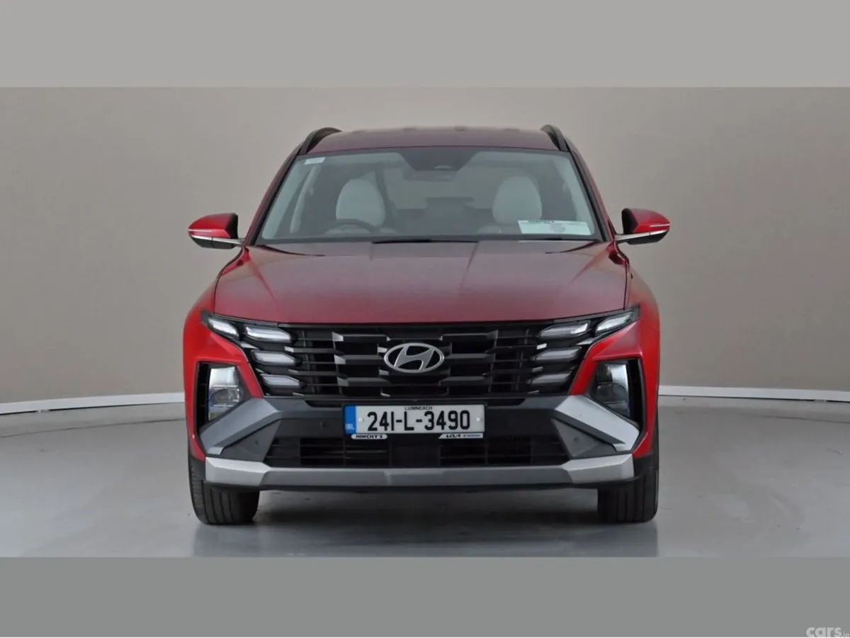 Hyundai Tucson SUV, Petrol Hybrid, 2024, Red