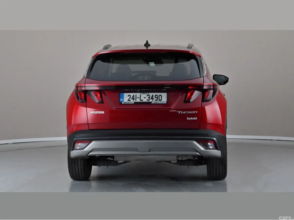 Hyundai Tucson SUV, Petrol Hybrid, 2024, Red