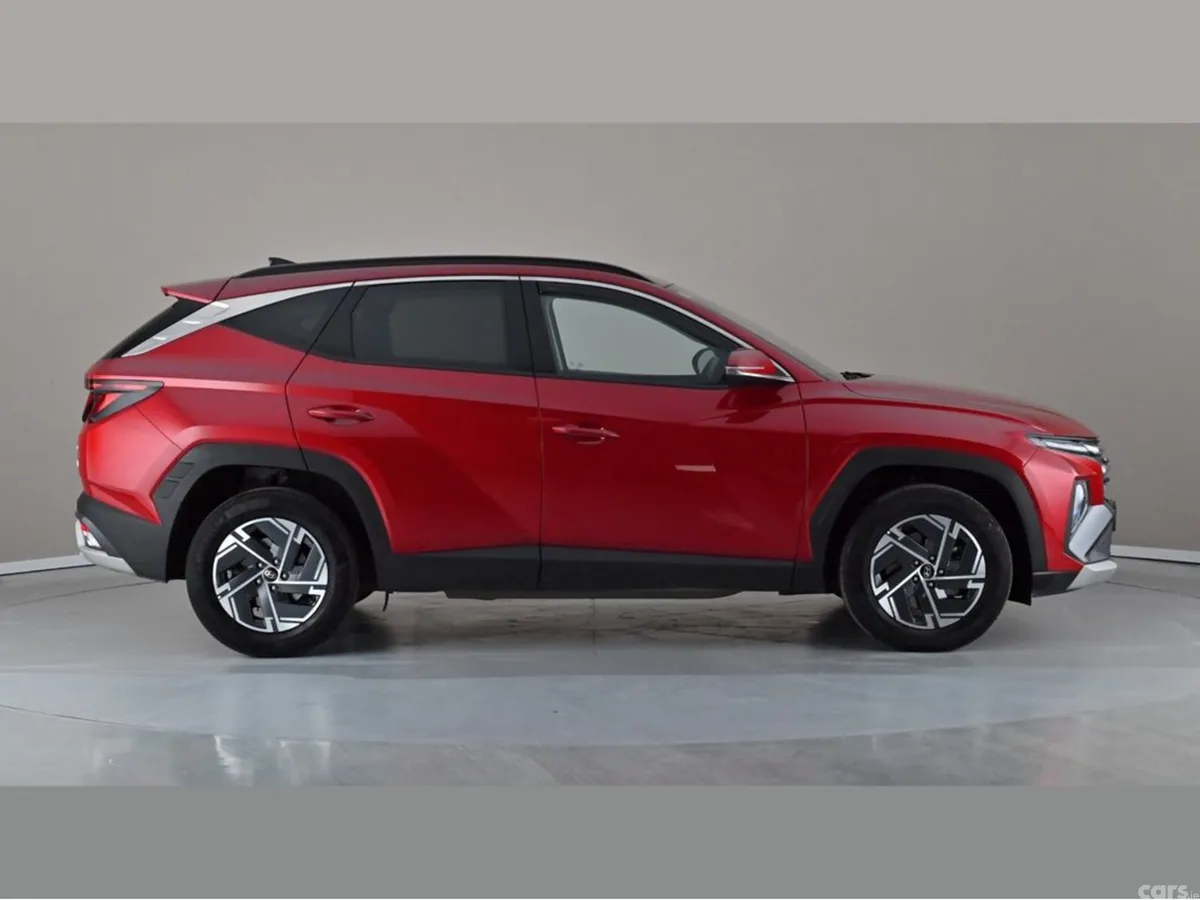 Hyundai Tucson SUV, Petrol Hybrid, 2024, Red