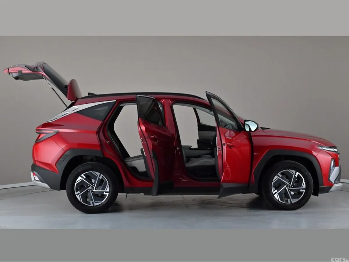 Hyundai Tucson SUV, Petrol Hybrid, 2024, Red