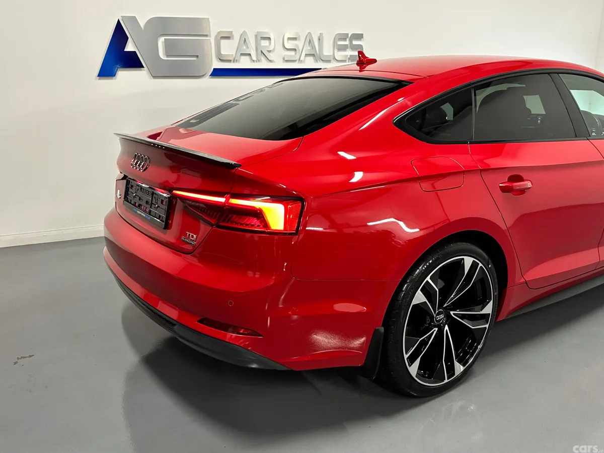 Audi A5 Hatchback, Diesel, 2017, Red