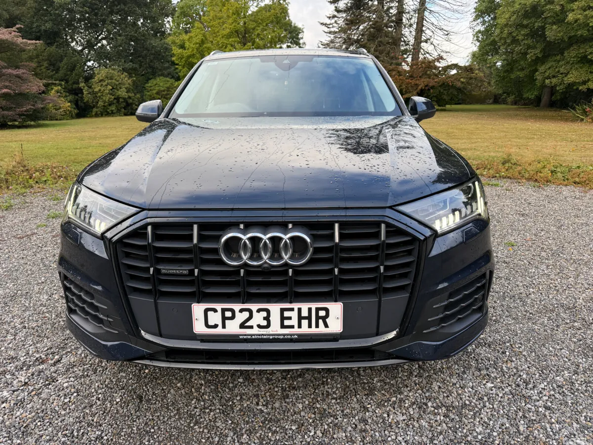 Audi Q7 SUV, Diesel Hybrid, 2023, Blue