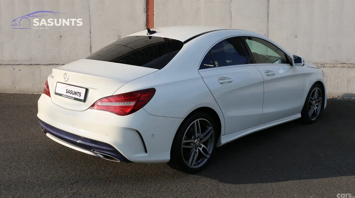 Mercedes-Benz CLA Saloon, Petrol, 2017, White