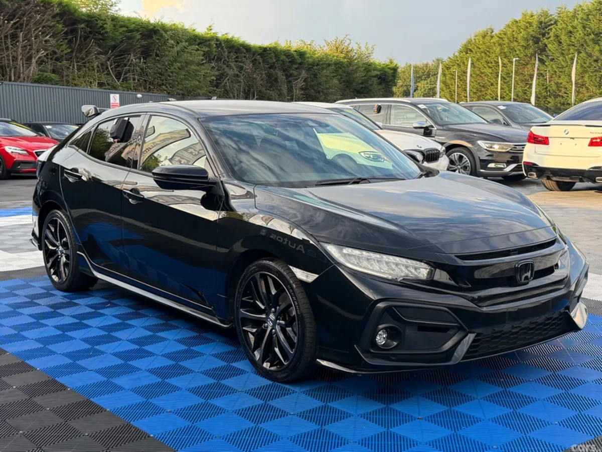 Honda Civic Saloon, Petrol, 2020, Black
