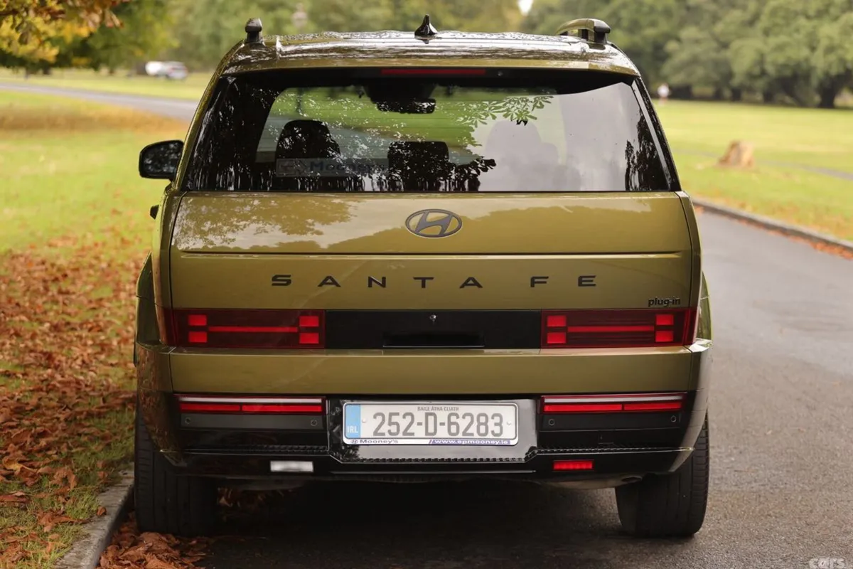 Hyundai Santa Fe SUV, Petrol Plug-in Hybrid, 2025, Green