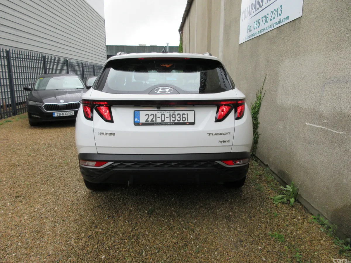 Hyundai Tucson SUV, Petrol Hybrid, 2022, White