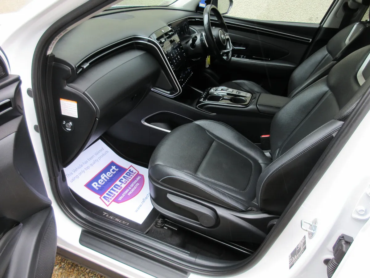 Hyundai Tucson SUV, Petrol Hybrid, 2022, White