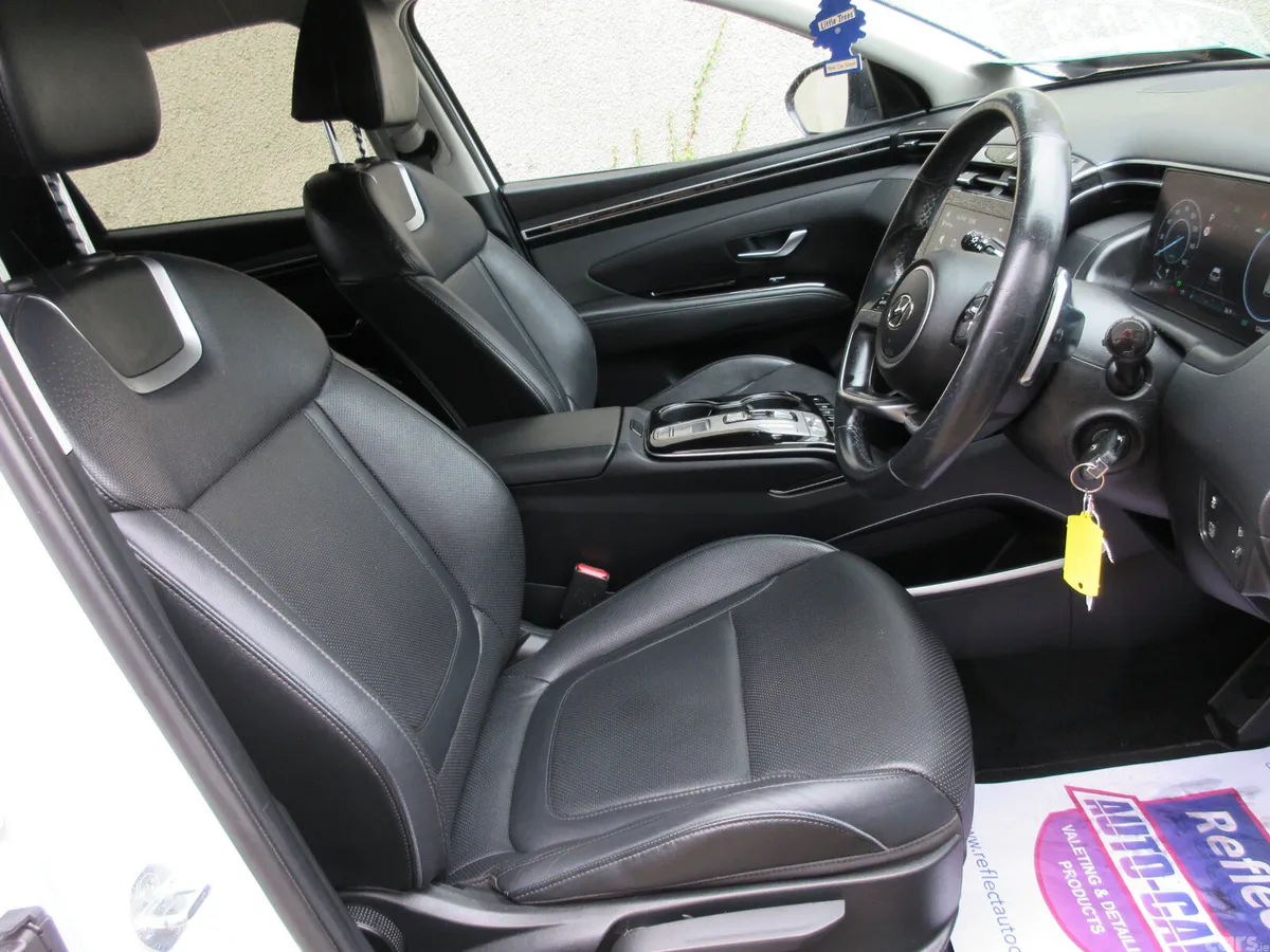 Hyundai Tucson SUV, Petrol Hybrid, 2022, White