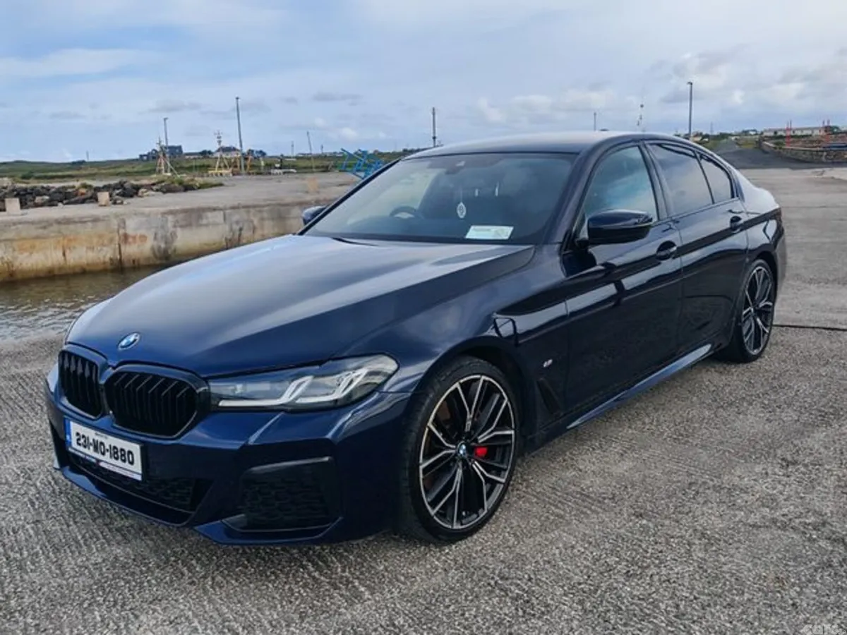 BMW 5-Series Saloon, Diesel, 2023, Blue