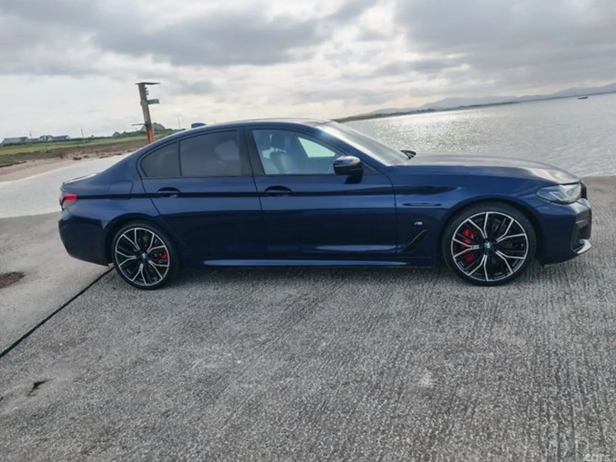 BMW 5-Series Saloon, Diesel, 2023, Blue