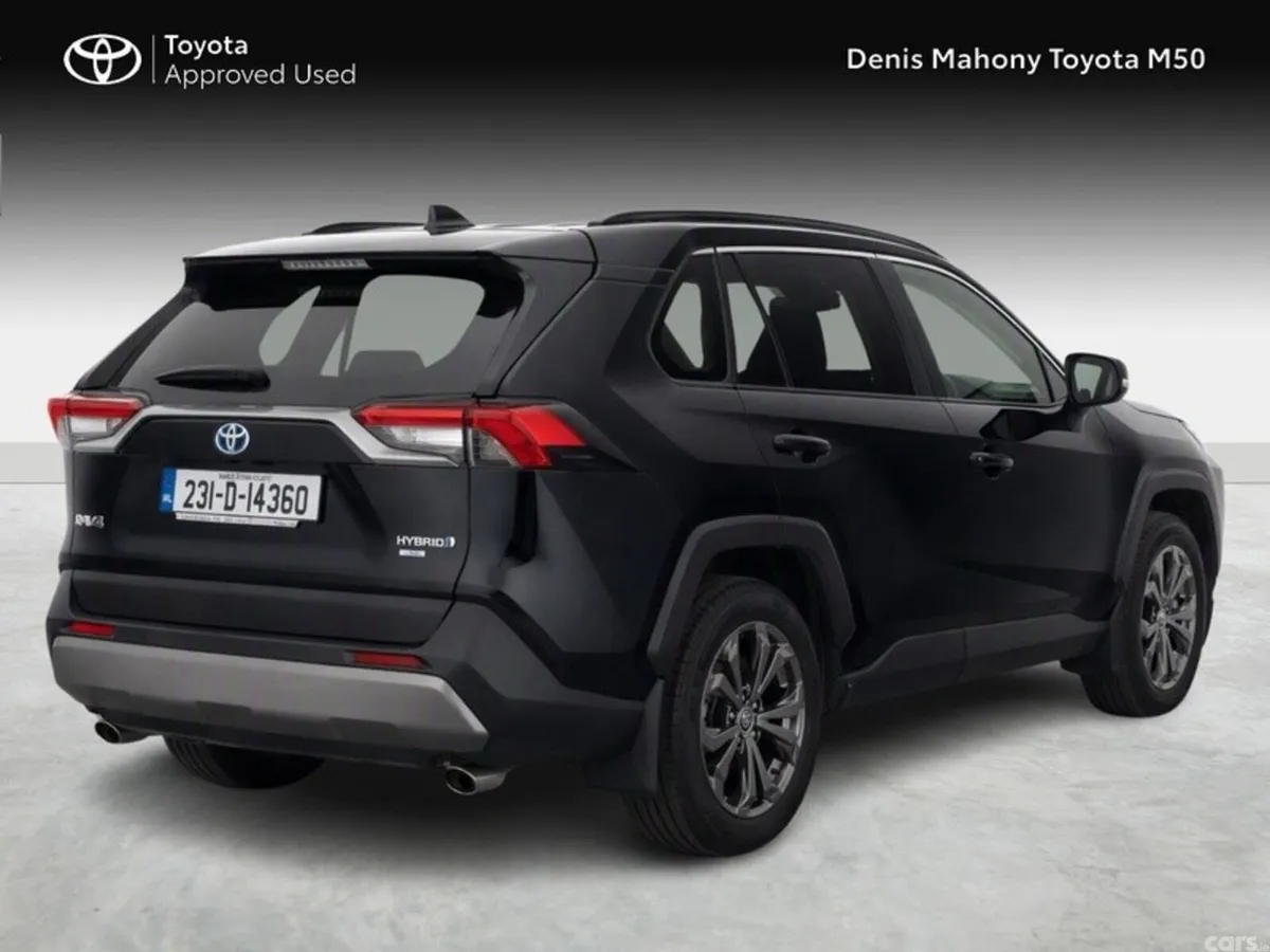 Toyota RAV4 SUV, Petrol Hybrid, 2023, Black