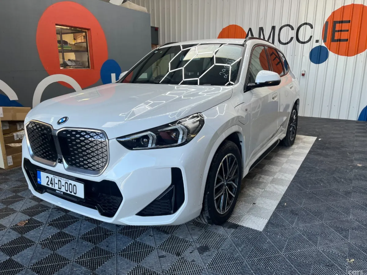 BMW iX1 SUV, Electric, 2024, White