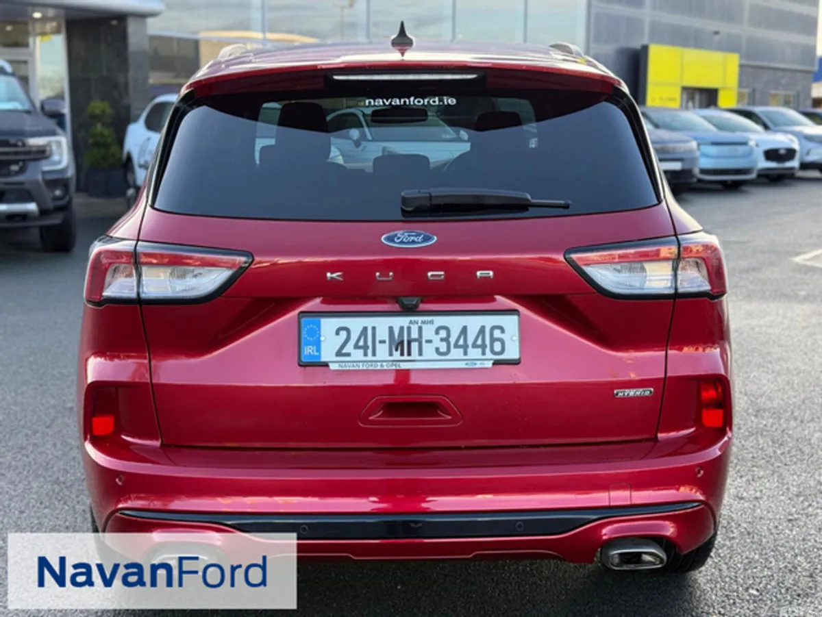Ford Kuga SUV, Petrol Plug-in Hybrid, 2024, Red