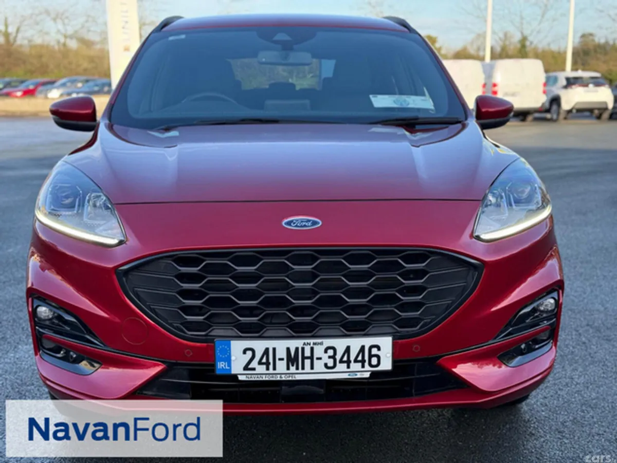 Ford Kuga SUV, Petrol Plug-in Hybrid, 2024, Red