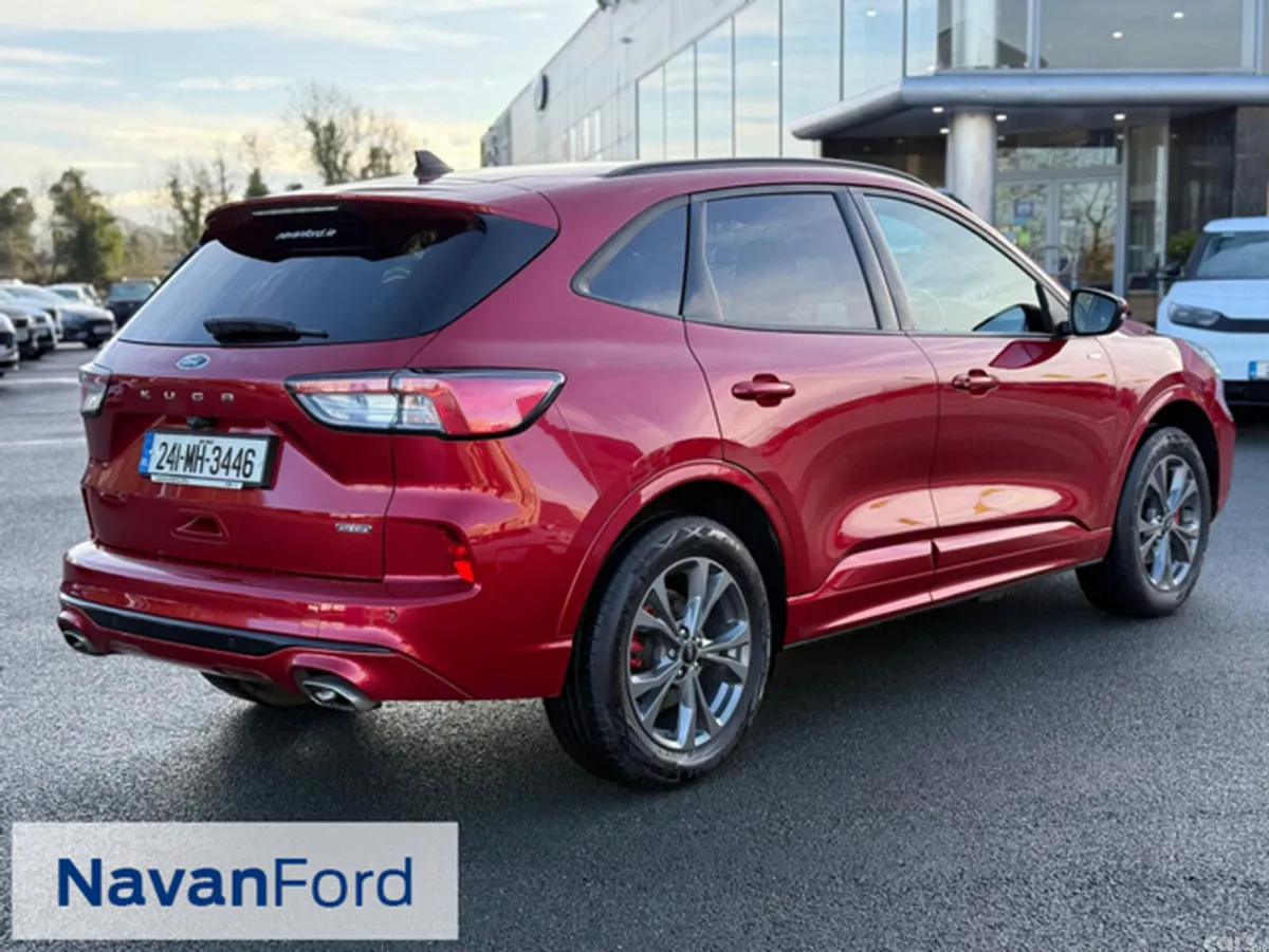 Ford Kuga SUV, Petrol Plug-in Hybrid, 2024, Red