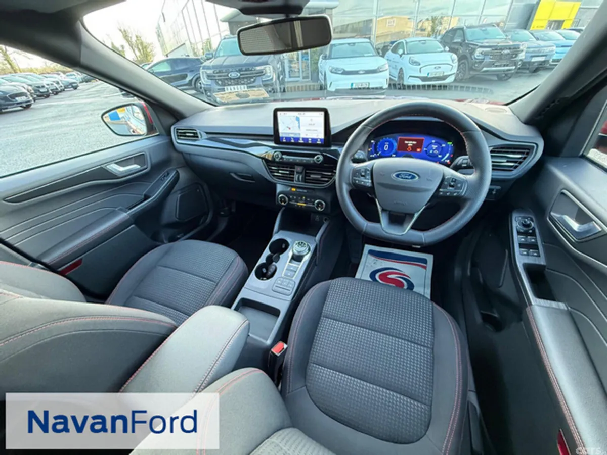 Ford Kuga SUV, Petrol Plug-in Hybrid, 2024, Red