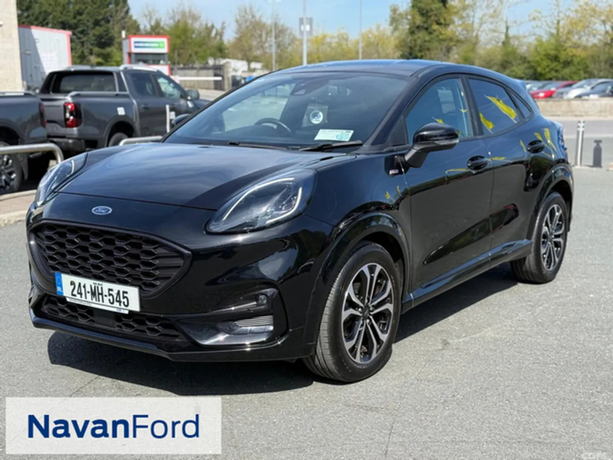 Ford Puma SUV, Petrol Hybrid, 2024, Black