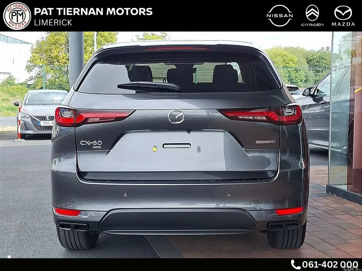 Mazda CX-60 SUV, Petrol Plug-in Hybrid, 2026, Grey