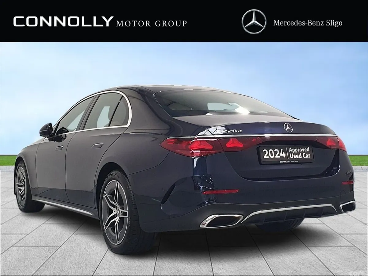 Mercedes-Benz E-Class Saloon, Diesel Hybrid, 2024, Blue