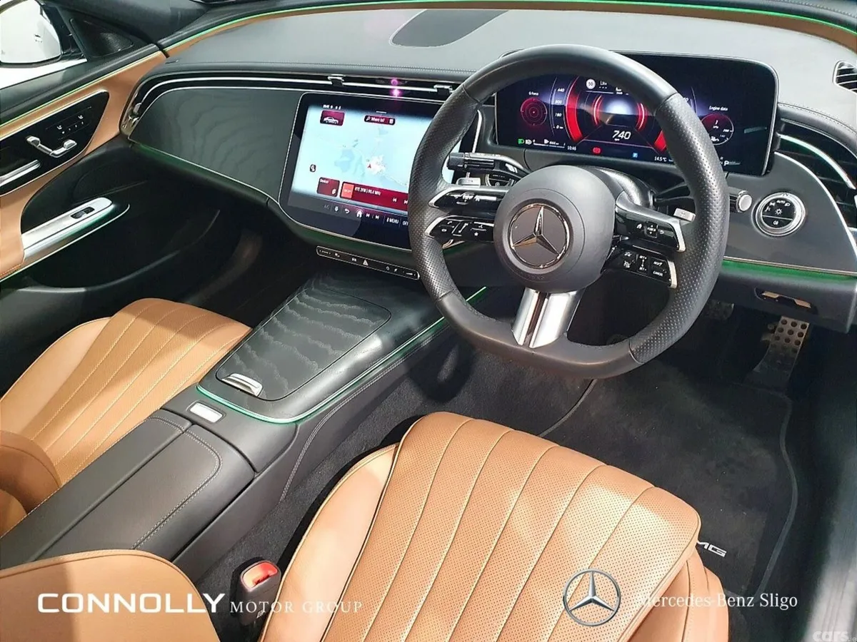 Mercedes-Benz E-Class Saloon, Diesel Hybrid, 2024, Blue