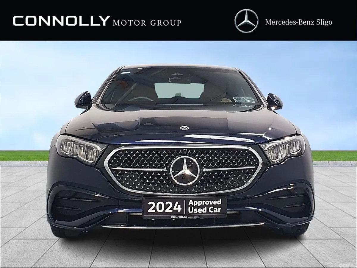 Mercedes-Benz E-Class Saloon, Diesel Hybrid, 2024, Blue