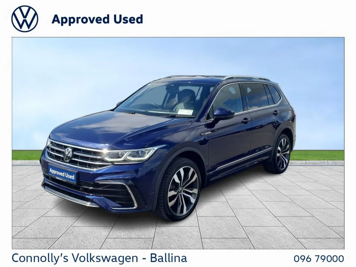 Volkswagen Tiguan Allspace SUV, Diesel, 2024, Blue