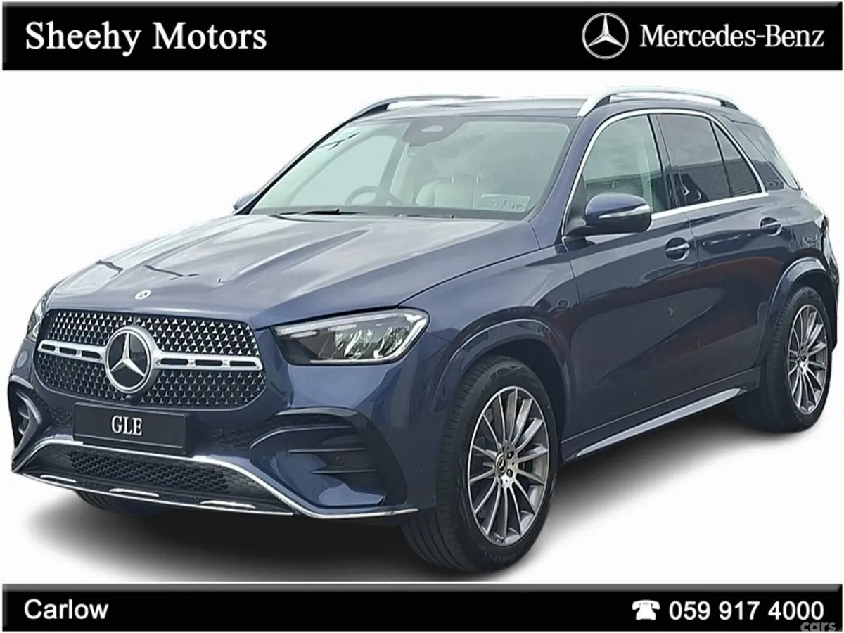 Mercedes-Benz GLE SUV, Diesel Plug-in Hybrid, 2027, Blue