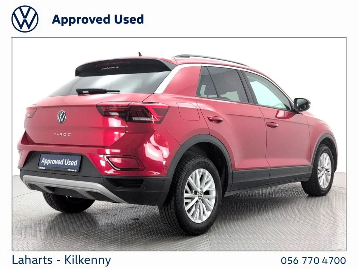 Volkswagen T-Roc SUV, Petrol, 2022, Red