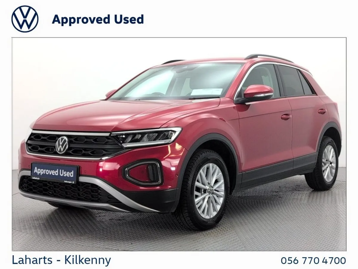 Volkswagen T-Roc SUV, Petrol, 2022, Red