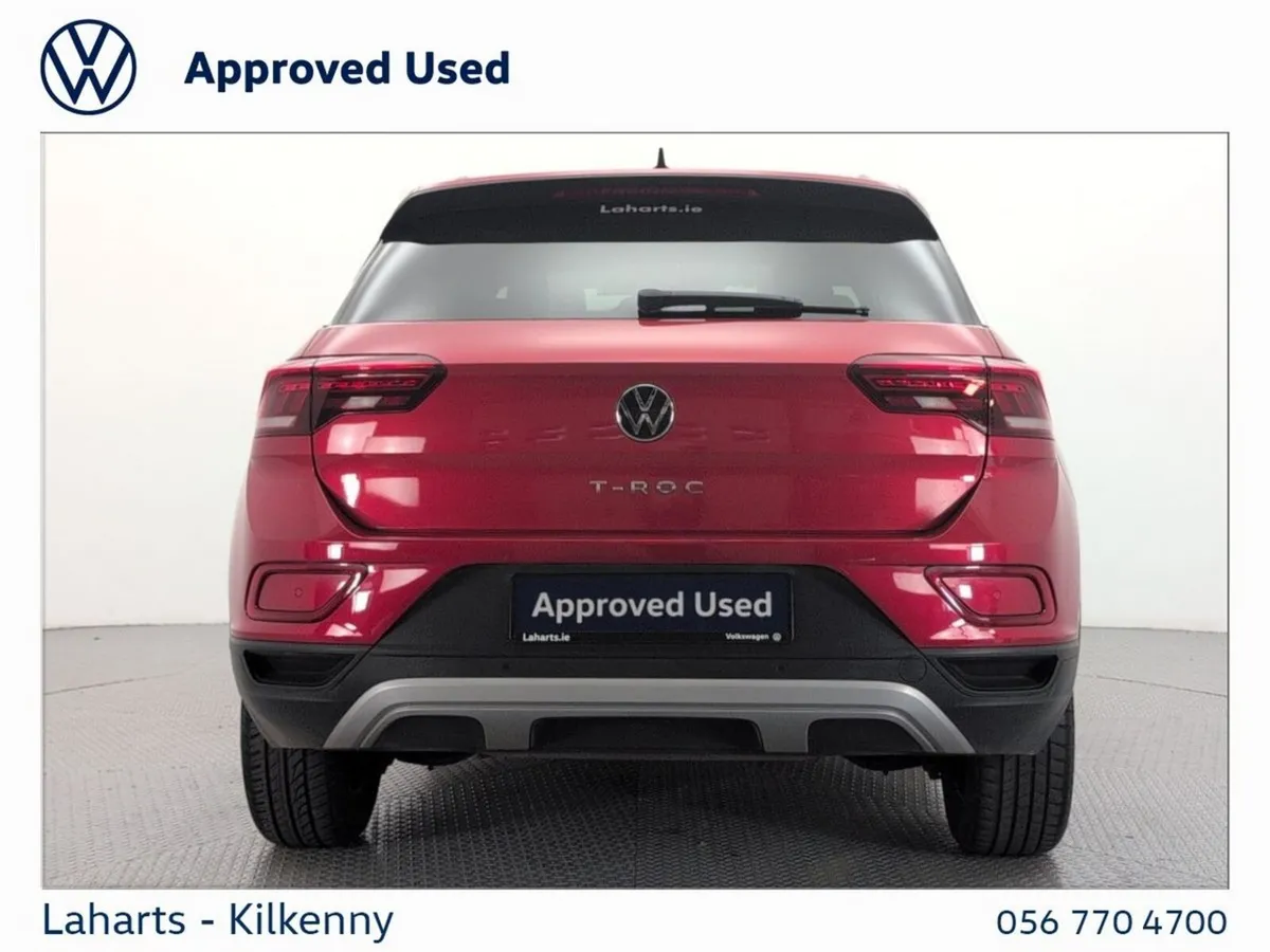 Volkswagen T-Roc SUV, Petrol, 2022, Red