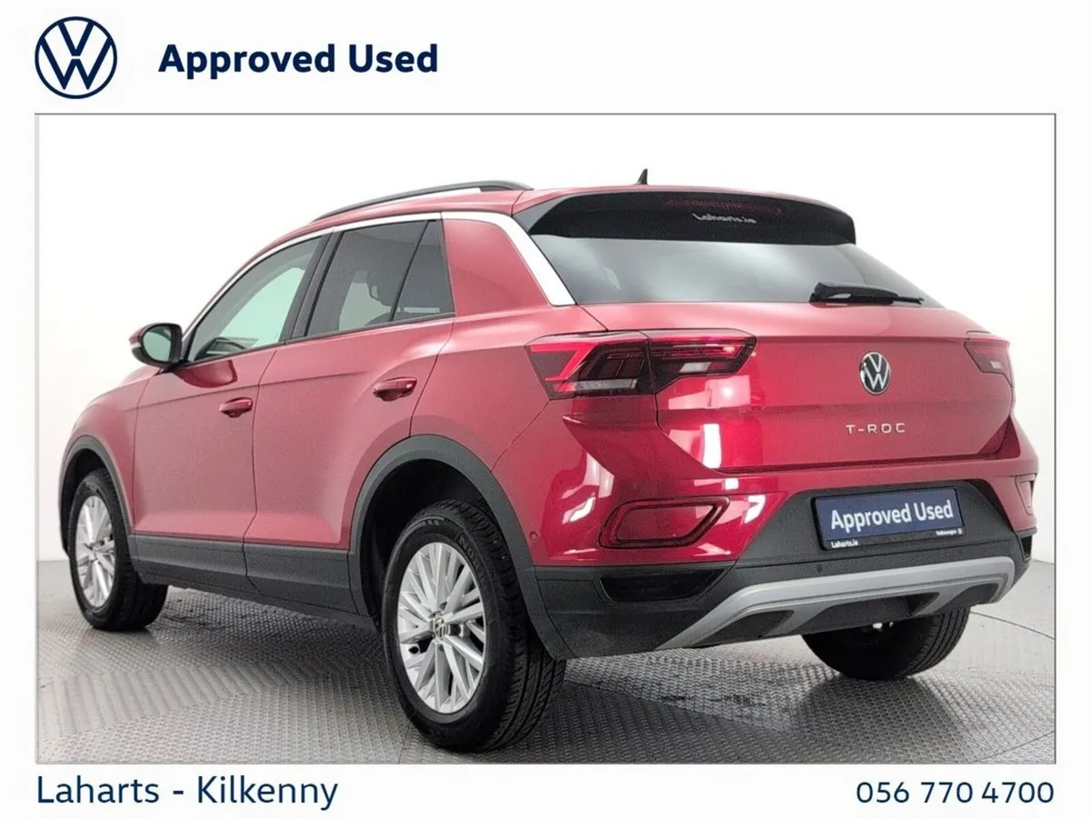 Volkswagen T-Roc SUV, Petrol, 2022, Red
