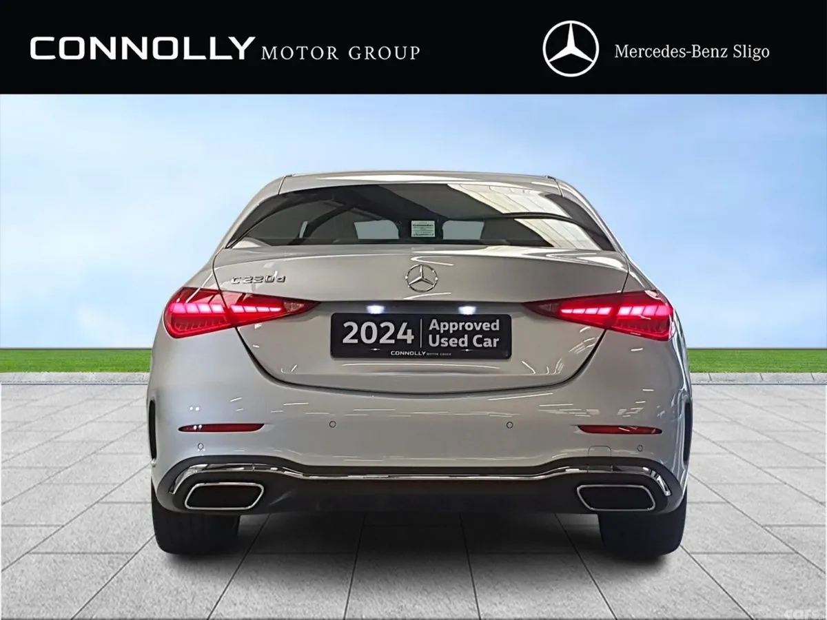 Mercedes-Benz C-Class Saloon, Diesel Hybrid, 2024, Silver