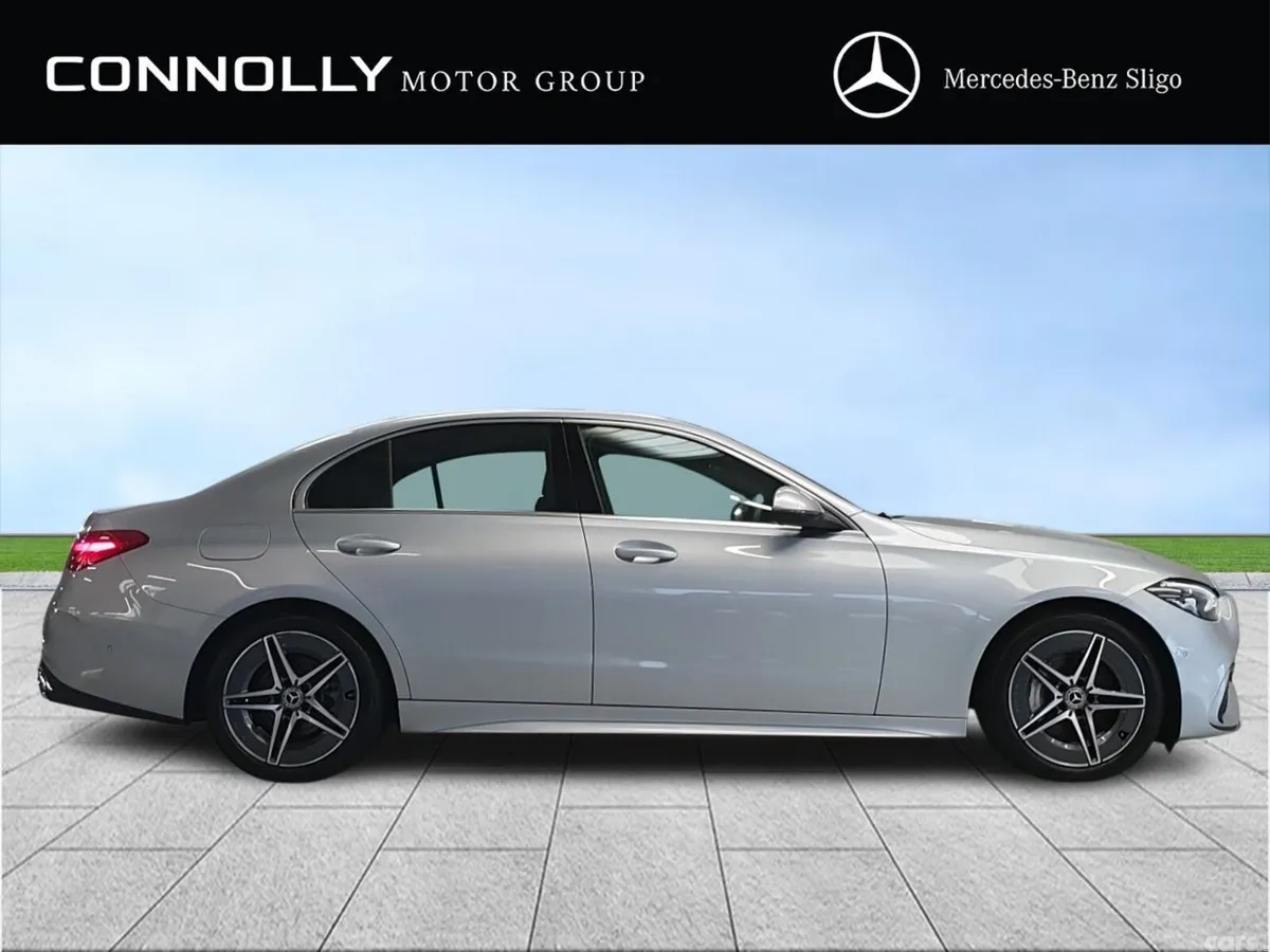 Mercedes-Benz C-Class Saloon, Diesel Hybrid, 2024, Silver