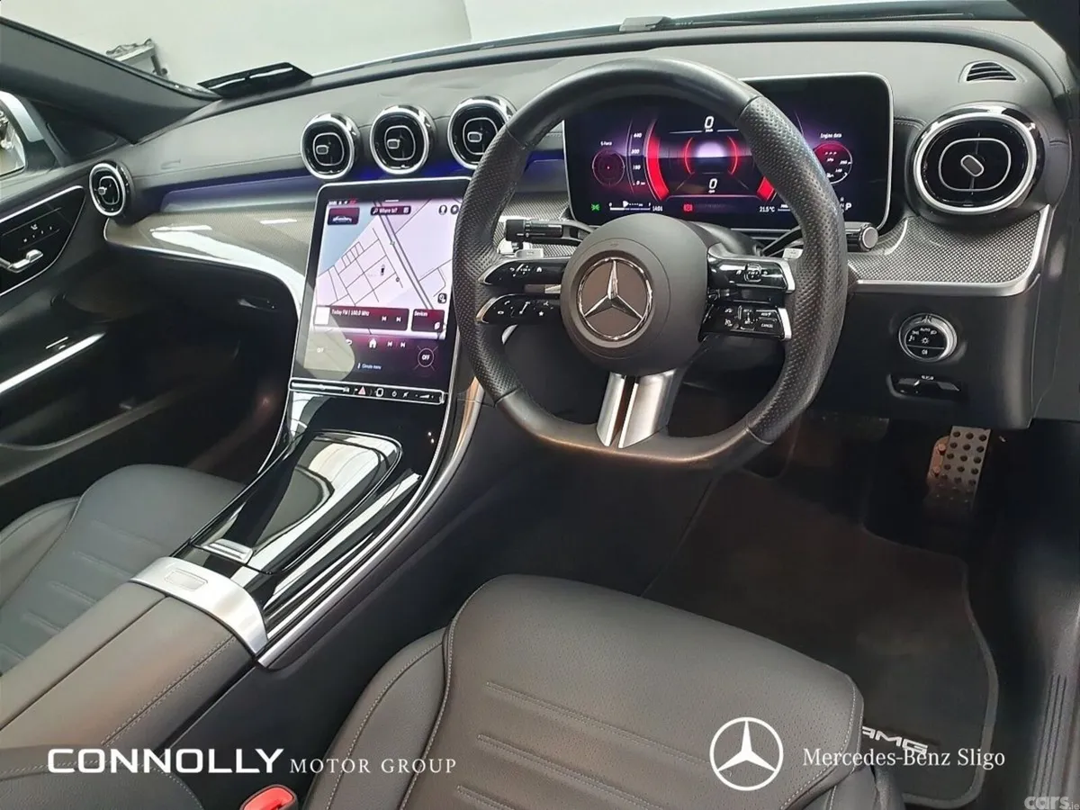 Mercedes-Benz C-Class Saloon, Diesel Hybrid, 2024, Silver