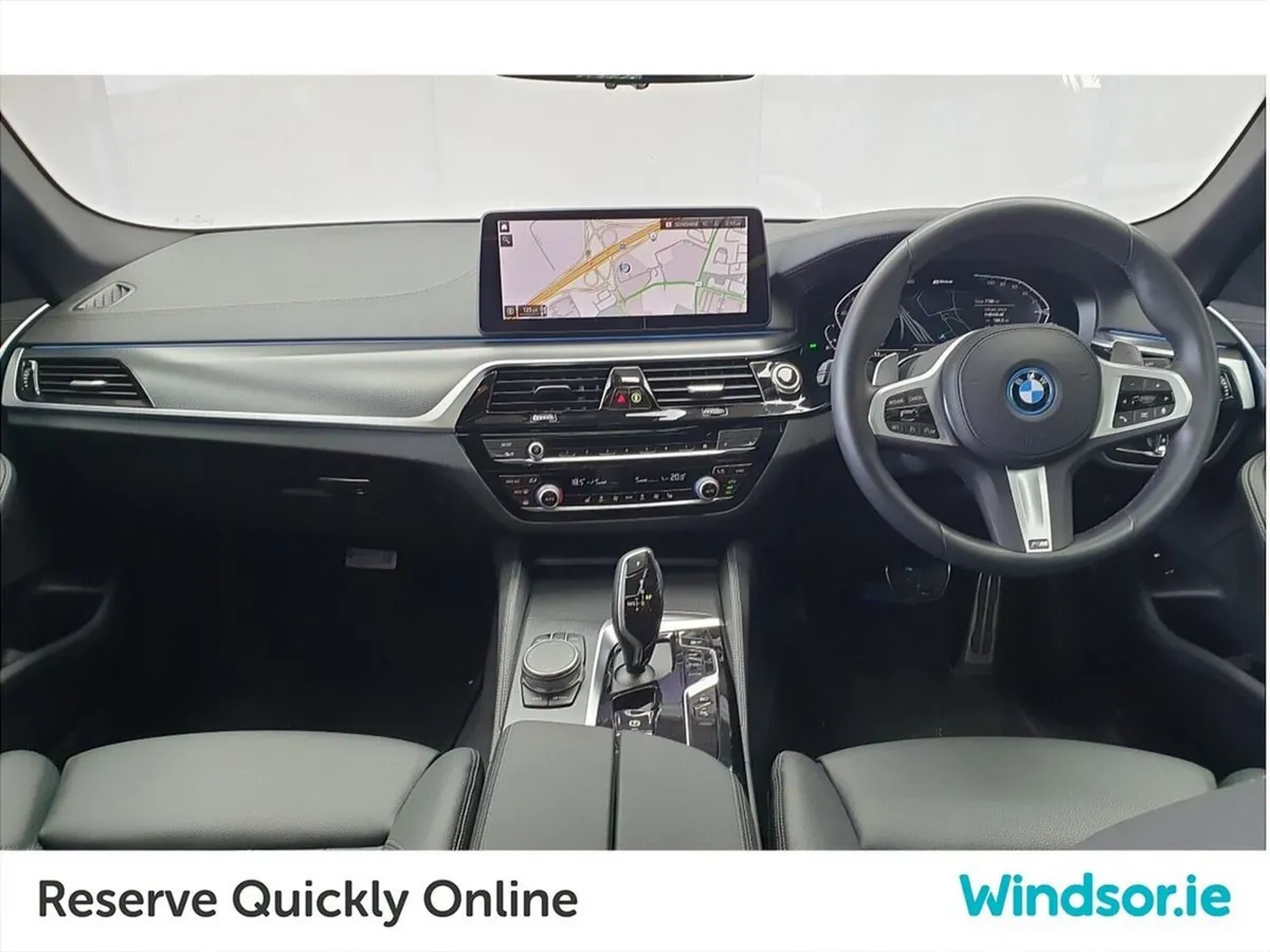 BMW 5-Series Saloon, Petrol Plug-in Hybrid, 2022, Grey