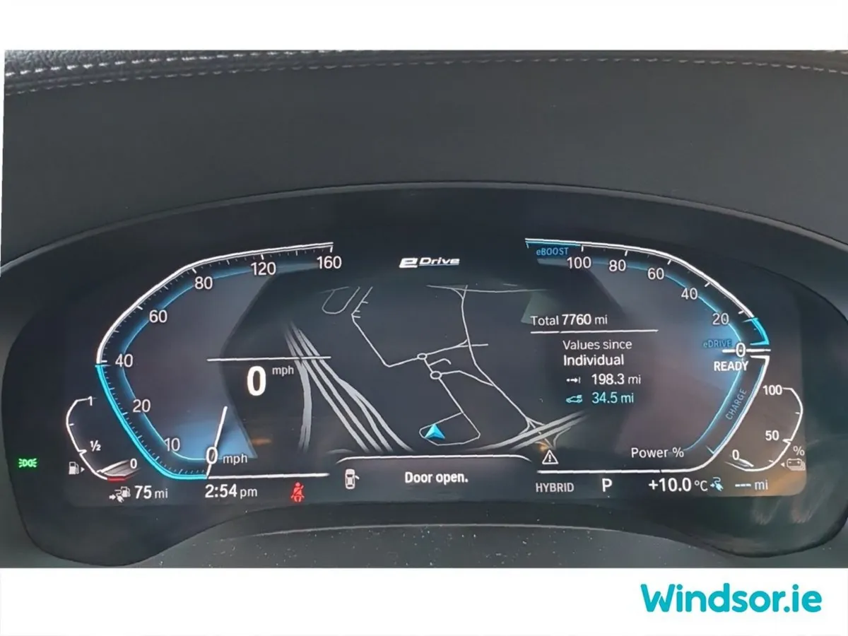 BMW 5-Series Saloon, Petrol Plug-in Hybrid, 2022, Grey