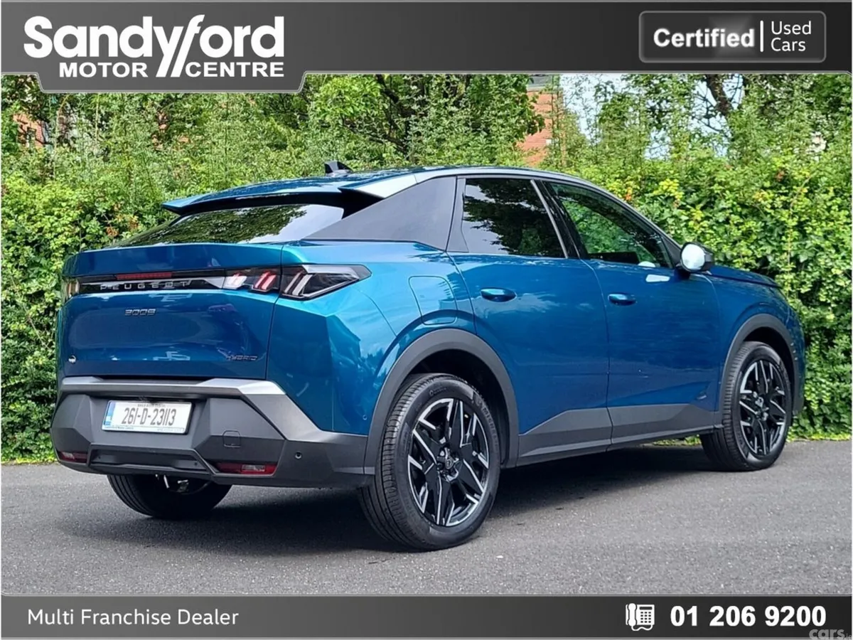 Peugeot 3008 SUV, Petrol Hybrid, 2026, Blue