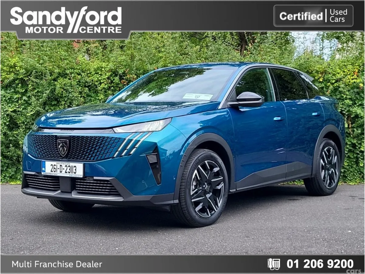 Peugeot 3008 SUV, Petrol Hybrid, 2026, Blue
